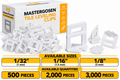 Tile Leveling Clips – Perfect Alignment Every Time (MasterGosen Pro)