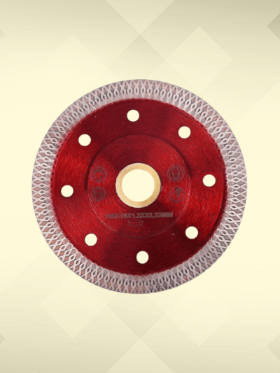 4" Super Thin Diamond Saw Blade - Red (105mm)