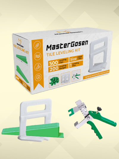 Tile Leveling Tools Kit | 500 Leveling Clops | 200 Wedges | 1 Leveling Plier